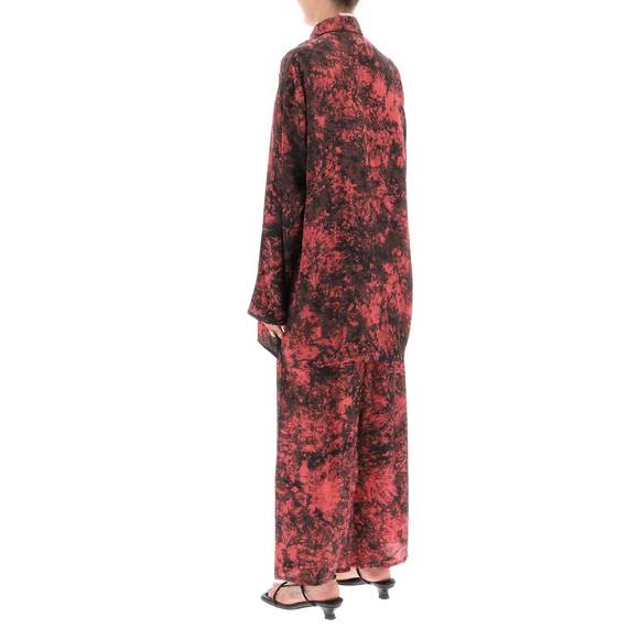 Sun chasers shibori silk shirt and pants set - Picture 3 of 4